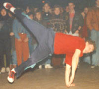 Nick doing swipes - 1990